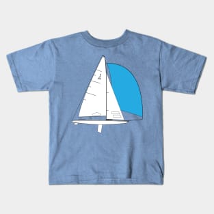 I-20 Scow Sailboat Kids T-Shirt